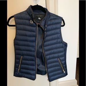 Zara down vest jacket